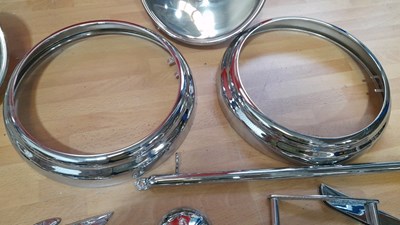 Lot 249 - AUSTIN A10 CHROME WORK