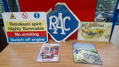 Lot 457 - SELECTION OF WALL FILLER SIGNS