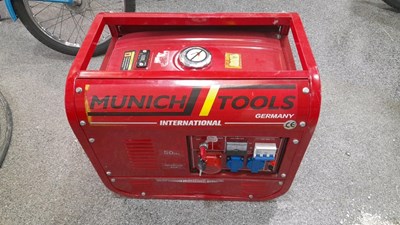 Lot 401 - MUNICH TOOLS PETROL GENERATOR