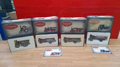 Lot 419 - VINTAGE GLORY DAYS OF STEAM , CORGI MODELS ( IN ORIGINAL BOXES )