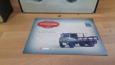 Lot 461 - VINTAGE GLORY DAYS OF STEAM , CORGI MODELS ( IN ORIGINAL BOXES )