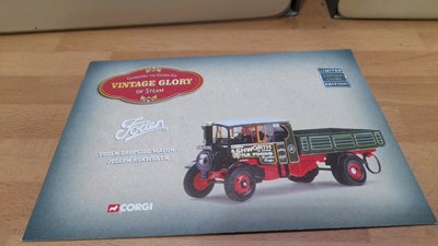 Lot 461 - VINTAGE GLORY DAYS OF STEAM , CORGI MODELS ( IN ORIGINAL BOXES )