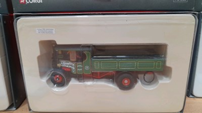 Lot 461 - VINTAGE GLORY DAYS OF STEAM , CORGI MODELS ( IN ORIGINAL BOXES )