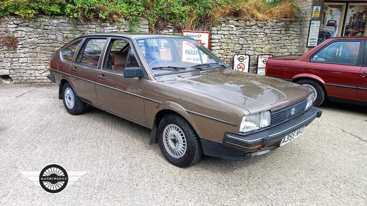 Lot 442 - 1984 VOLKSWAGEN PASSAT GL5 AUTO