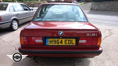 Lot 762 - 1991 BMW 316I LUX A