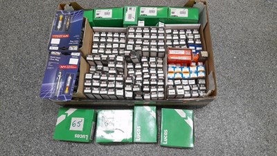 Lot 203 - BOX OF ASSORTED GLOW PLUGS ( NEW OLD STOCK )