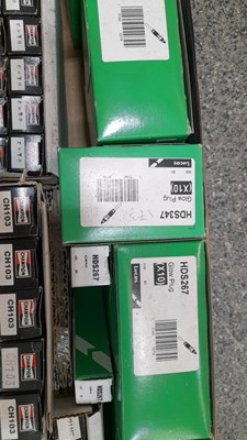 Lot 203 - BOX OF ASSORTED GLOW PLUGS ( NEW OLD STOCK )