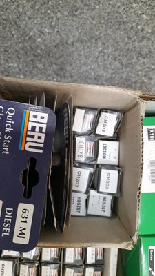 Lot 203 - BOX OF ASSORTED GLOW PLUGS ( NEW OLD STOCK )