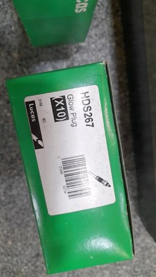 Lot 203 - BOX OF ASSORTED GLOW PLUGS ( NEW OLD STOCK )