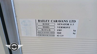 Lot 92 - BAILEY SENATOR VERMONT SERIES 5