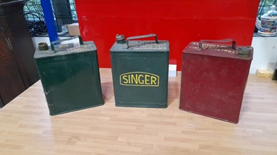 Lot 19 - 3 X 2 GALLON PETROL CANS