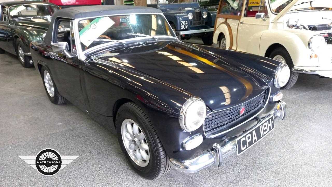 Lot 120 - 1970 MG MIDGET