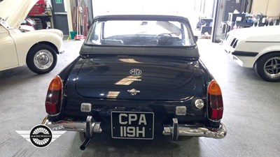 Lot 120 - 1970 MG MIDGET