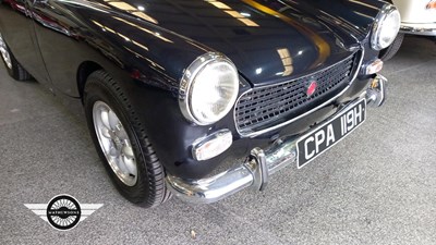 Lot 120 - 1970 MG MIDGET