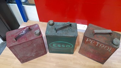 Lot 429 - 3 X 2 GALLON PETROL CANS