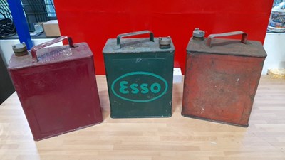 Lot 429 - 3 X 2 GALLON PETROL CANS