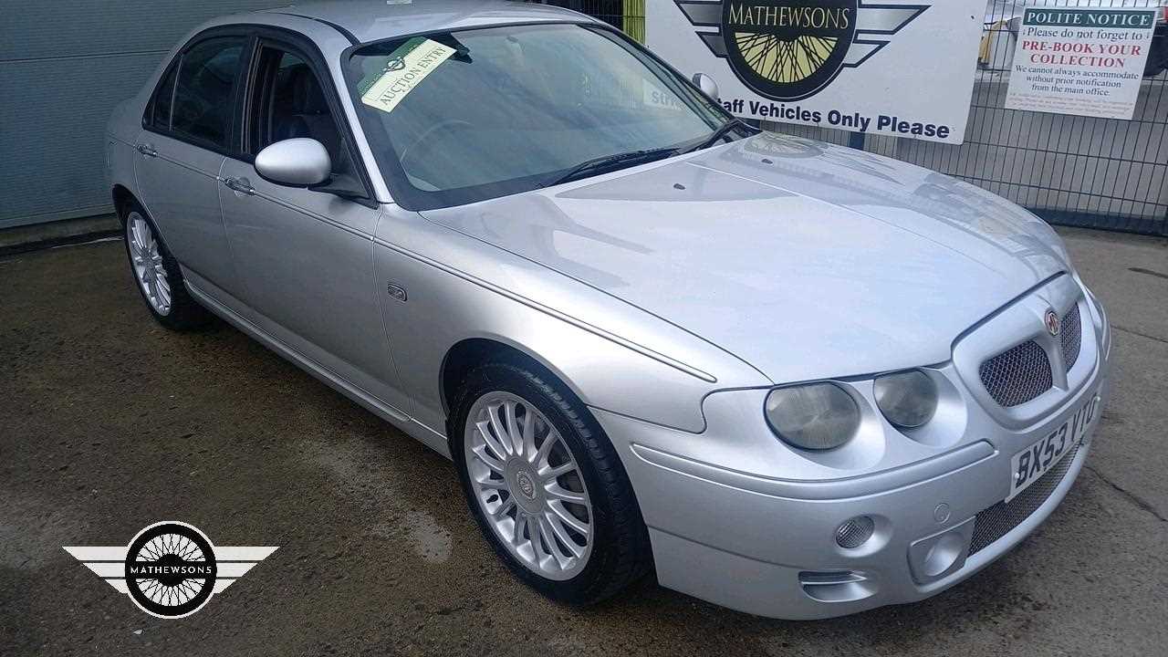 Lot 190 - 2003 MG ZT+