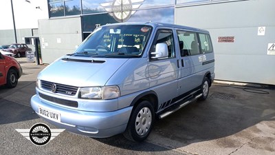 Lot 16 - 2002 VOLKSWAGEN CARAVELLE TDI SWB