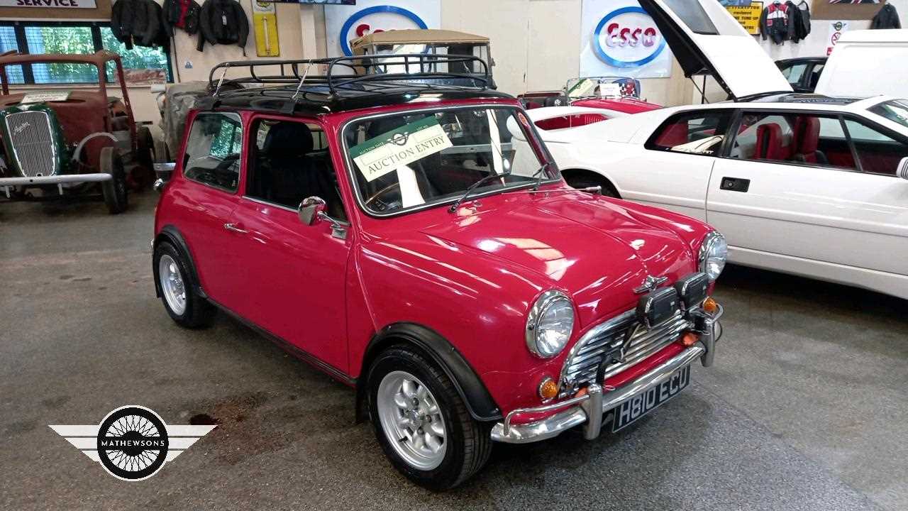 Lot 18 - 1991 ROVER MINI COOPER