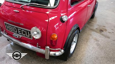 Lot 18 - 1991 ROVER MINI COOPER