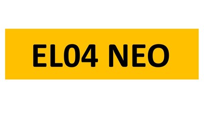 Lot 86-16 - REGISTRATION ON RETENTION - EL04 NEO