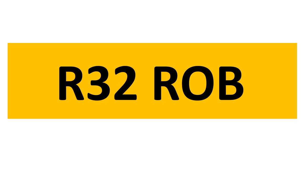 Lot 91 - REGISTRATION ON RETENTION - R32 ROB