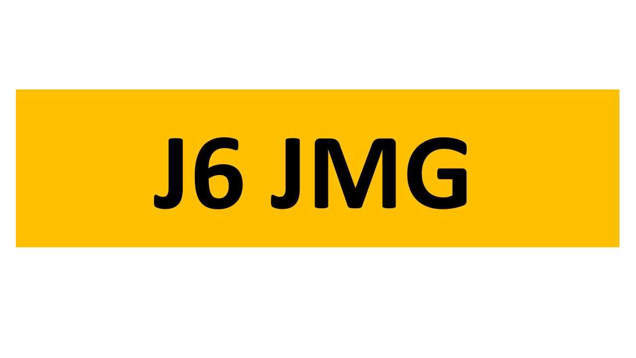 Lot 94 - REGISTRATION ON RETENTION - J6 JMG