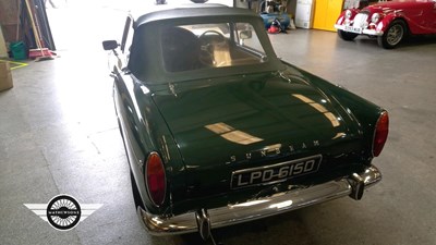 Lot 228 - 1966 SUNBEAM ALPINE