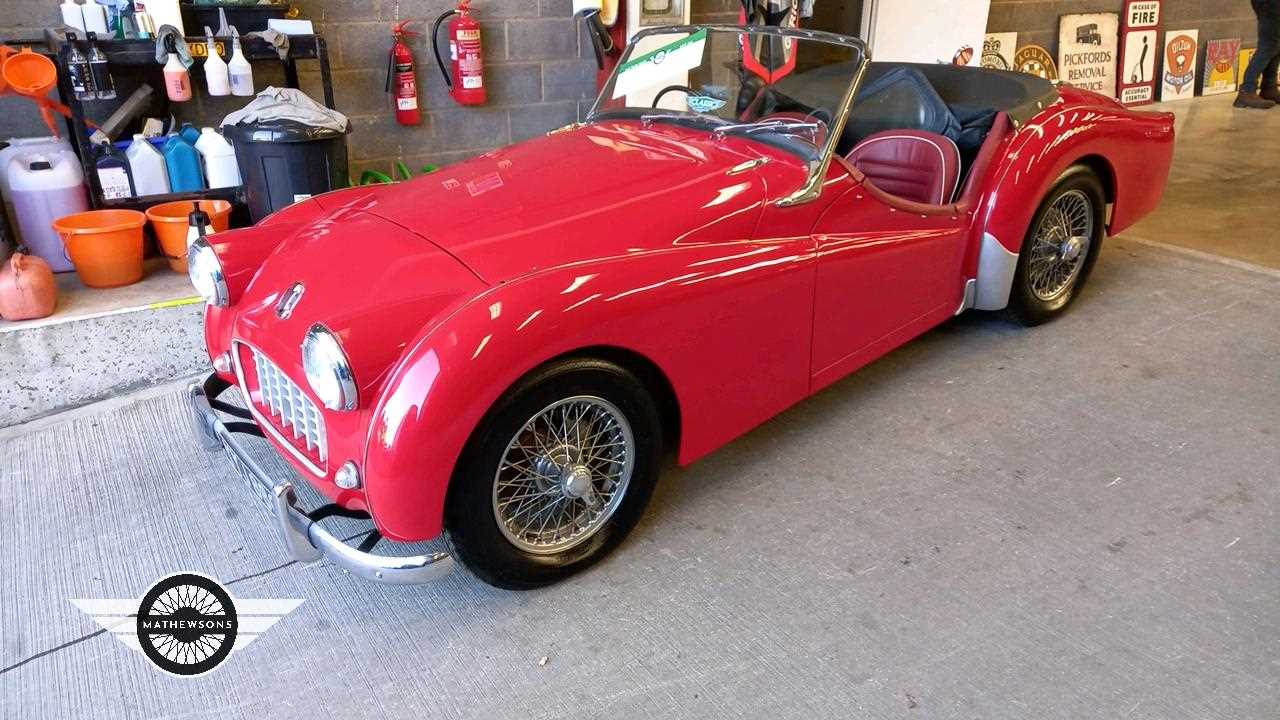 Lot 256 - 1957 TRIUMPH TR3