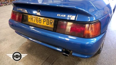 Lot 270 - 1990 LOTUS ELAN SE TURBO