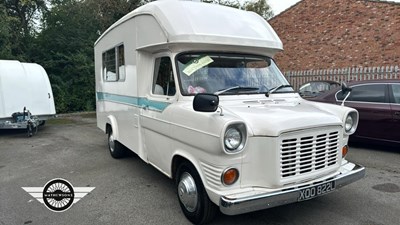 Lot 648 - 1972 FORD TRANSIT MK 1 JENNINGS ROADRANGER MOTORHOME