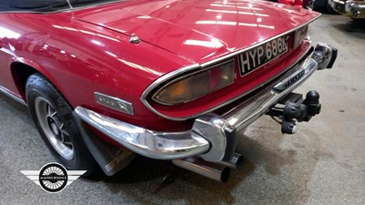 Lot 292 - 1971 TRIUMPH STAG