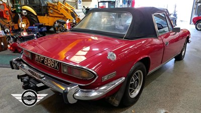 Lot 292 - 1971 TRIUMPH STAG