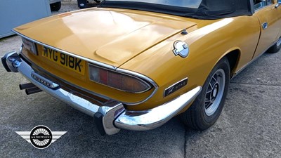 Lot 306 - 1971 TRIUMPH STAG