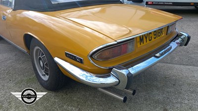 Lot 306 - 1971 TRIUMPH STAG