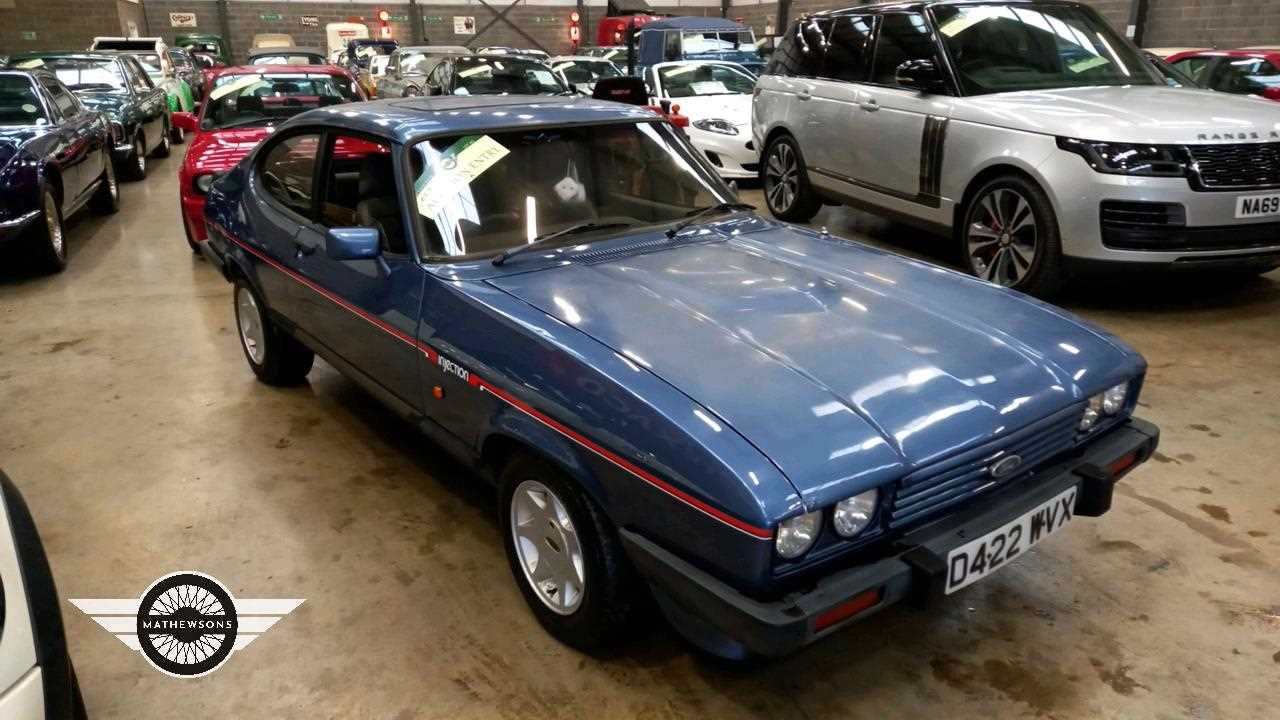 Lot 508 - 1987 FORD CAPRI INJECTION