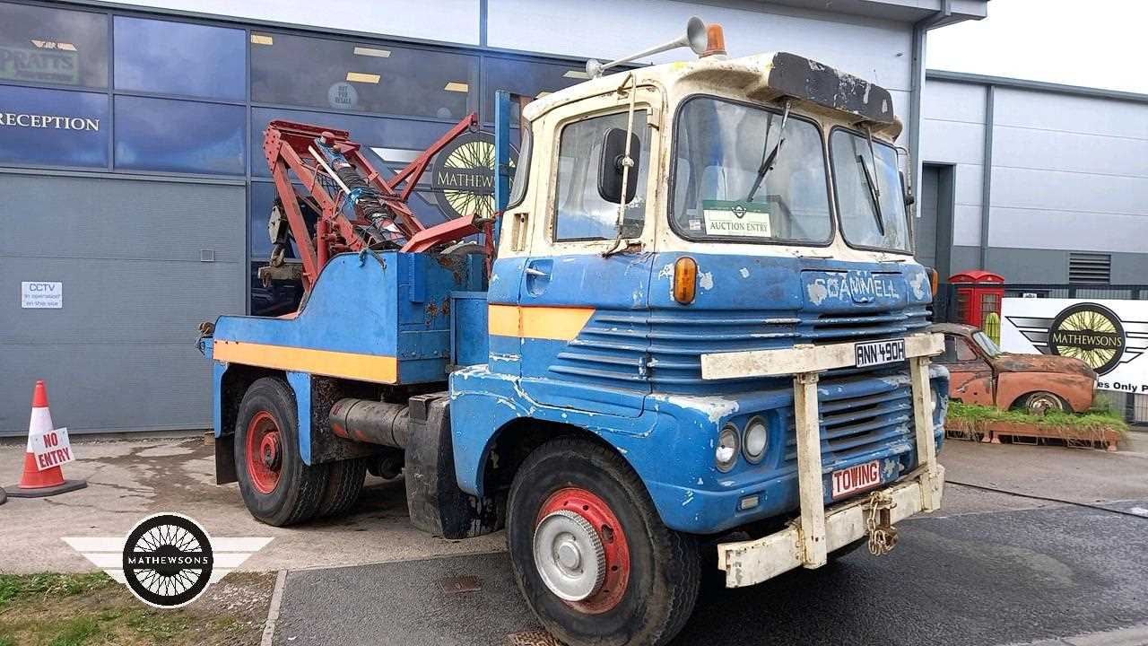 Lot 332 - 1970 SCAMMELL RECOVERY LORRY