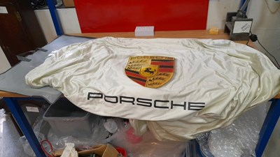 Lot 123 - PORSCHE HARDTOP COVER IN OWN BAG