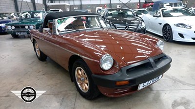 Lot 460 - 1980 MG B