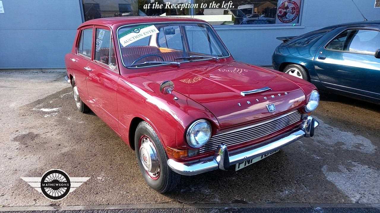 Lot 452 - 1967 TRIUMPH 1300