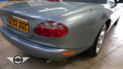 Lot 392 - 2002 JAGUAR XK8 CONVERTIBLE AUTO