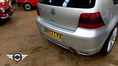 Lot 404 - 2003 VOLKSWAGEN GOLF R32