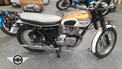 Lot 492 - 1966 TRIUMPH T100