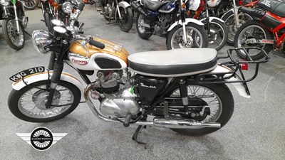 Lot 492 - 1966 TRIUMPH T100