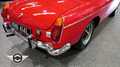 Lot 494 - 1972 MG B