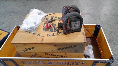 Lot 207 - 3" SCALE SENTINEL WAGGON BATTERY POWERED LORRY WITH TRAILER