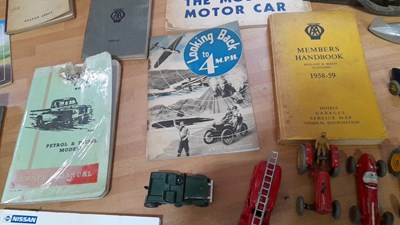 Lot 275 - MAMOD STEAM ENGINE, DINKY TOYS & SELECTION OF BOOKS ( ALL PROCEEDS TO CHARITY )