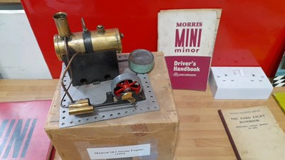 Lot 275 - MAMOD STEAM ENGINE, DINKY TOYS & SELECTION OF BOOKS ( ALL PROCEEDS TO CHARITY )