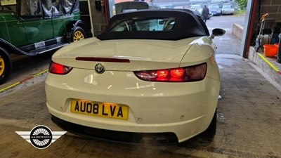 Lot 406 - 2008 ALFA ROMEO SPIDER JTS SE