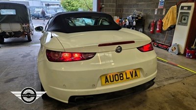 Lot 406 - 2008 ALFA ROMEO SPIDER JTS SE